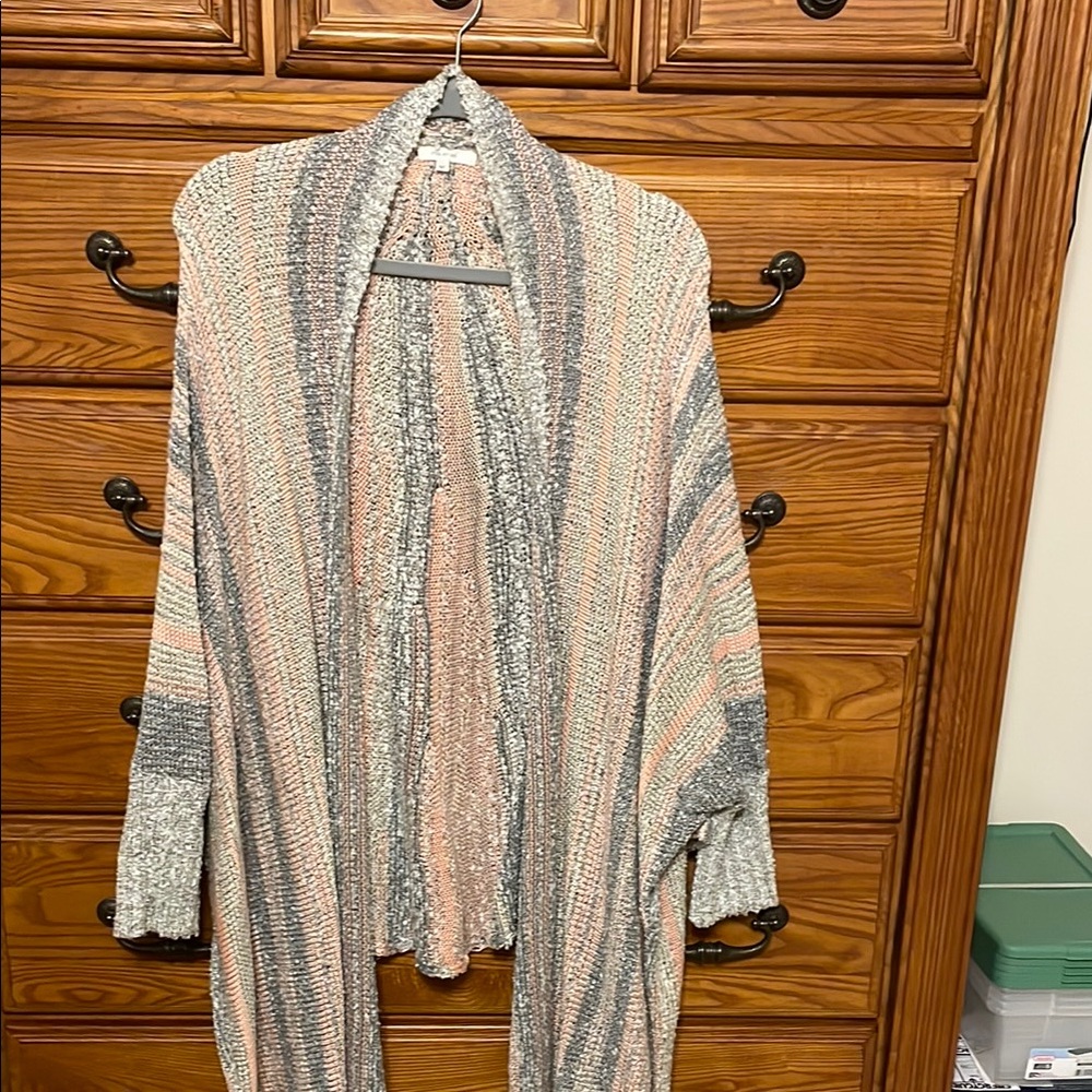 Striped Knit Cardigan